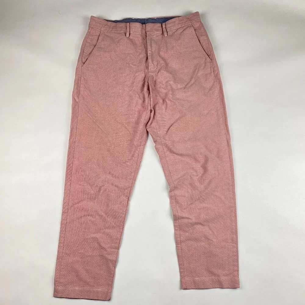 J Crew Bowery Urban Slim Pants Men's Size 31 - Hemmed